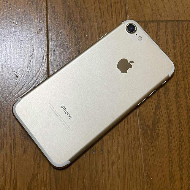 simフリーiPhone7 128GB ゴールド バッテリー新品 simフリーiPhone7 128GB ゴールド バッテリー新品
