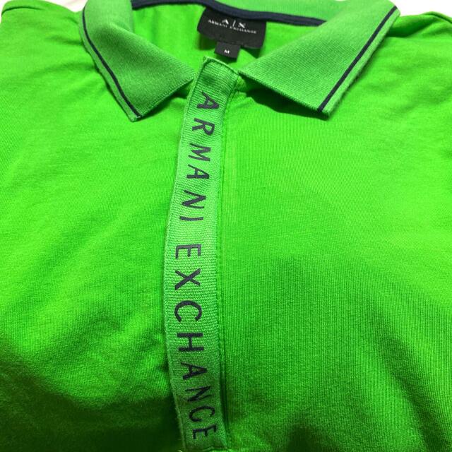 ARMANI EXCHANGE(アルマーニエクスチェンジ)のアルマーニエクスチェンジ　美品　ポロシャツ メンズのトップス(Tシャツ/カットソー(半袖/袖なし))の商品写真