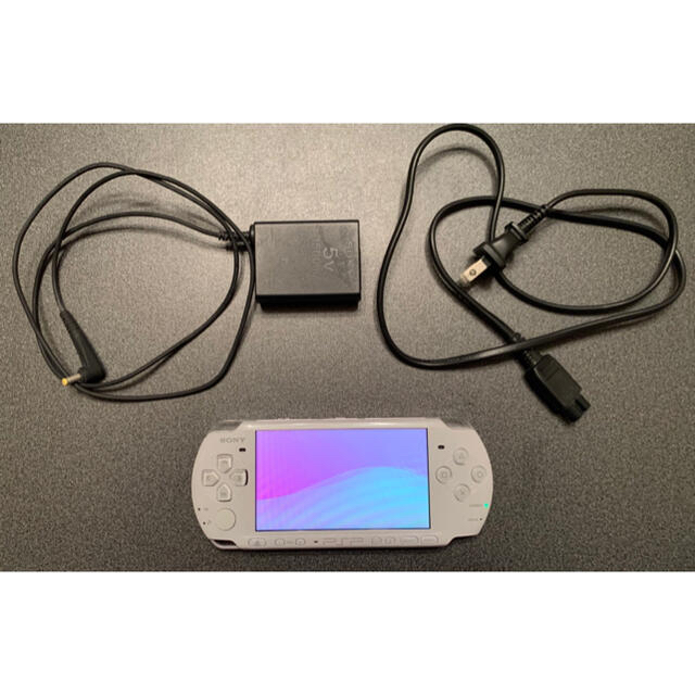 PlayStation Portable - PSP3000本体 充電器,メモリースティック4GB ...