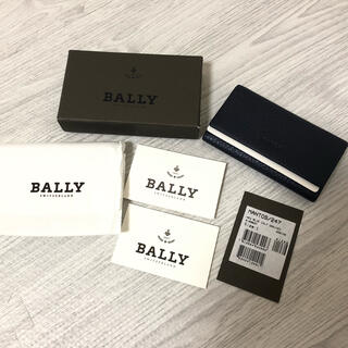 バリー(Bally)の【新品】BALLY ネイビーキーケース(キーケース)