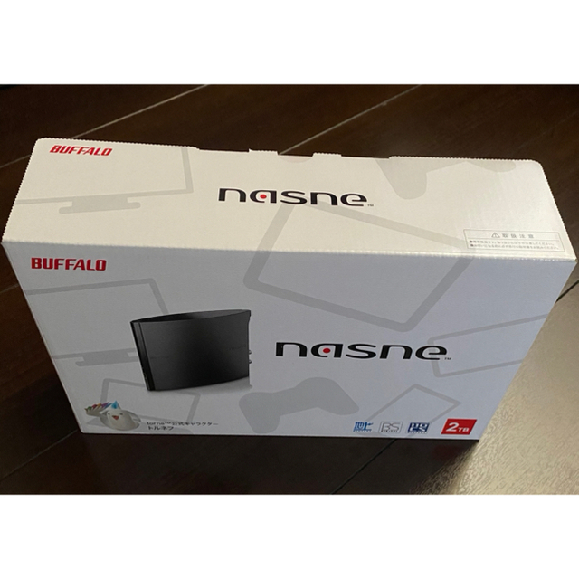 nasne(ナスネ)のバッファロー nasne ナスネ HDDレコーダー 2TB★即日発送★新品未開封 スマホ/家電/カメラのテレビ/映像機器(その他)の商品写真