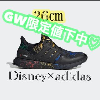 アディダス(adidas)の【GW限定値下】ULTRABOOST DNA × DISNEY コアブラック(スニーカー)