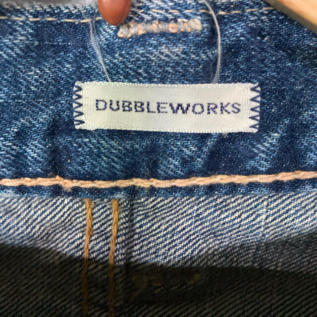 WAREHOUSE×DUBBLEWORKS セルビッチミドルデニム！日本製！赤耳