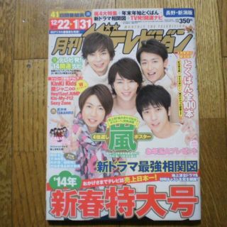 【抜けあり】月刊ザテレビジョン 2014年2月(アート/エンタメ/ホビー)