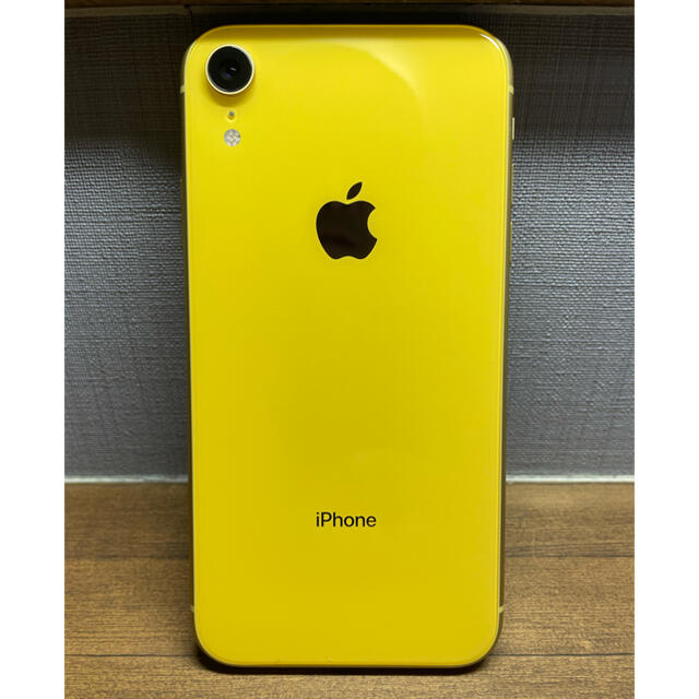 iPhone XR yellow 64GB docomo 本体のサムネイル
