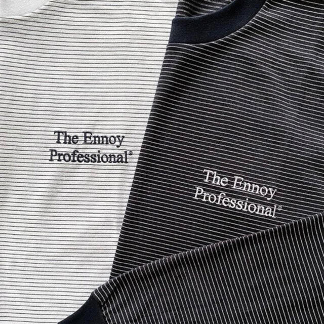 The Ennoy Professional® BORDER TEE NAVY