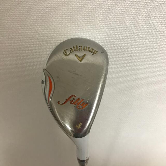 Callaway(キャロウェイ)のキャロウェイ filly レディース　4番ユーティリティ　カバー付 スポーツ/アウトドアのゴルフ(クラブ)の商品写真