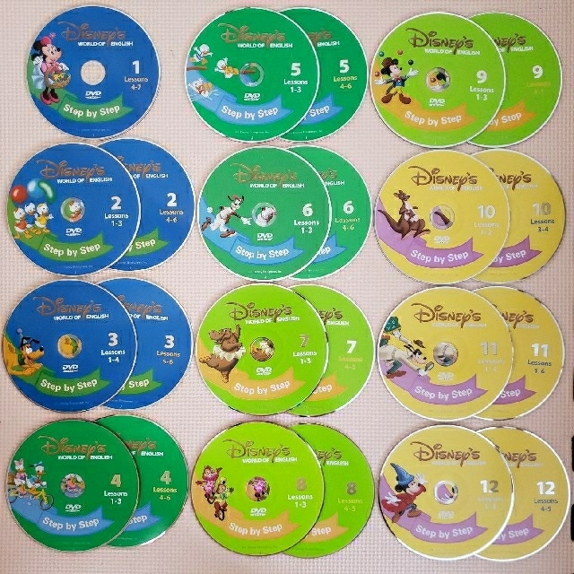 Disney - ステップバイステップ DVD ディズニー英語システム