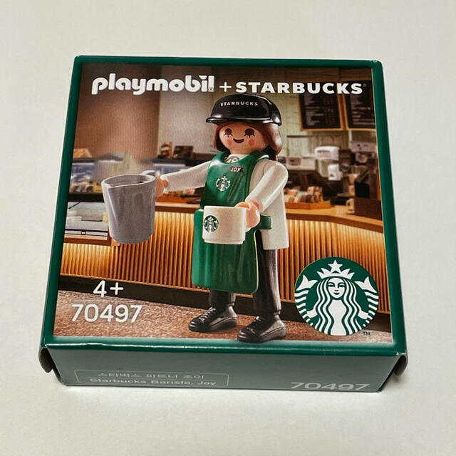Starbucks Coffee(スターバックスコーヒー)の韓国 スタバ スターバックス プレイモービル joy 新品 限定　未使用 エンタメ/ホビーのフィギュア(その他)の商品写真