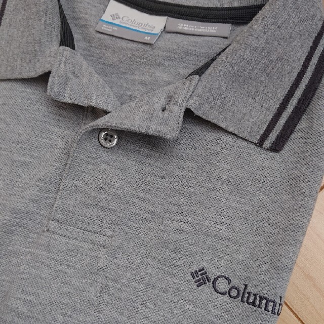 Columbia(コロンビア)のColumbia メンズ 半袖 ポロシャツ グレー メンズのトップス(ポロシャツ)の商品写真