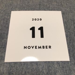 アルバス　純正　マンスリーカード　2020.11(その他)