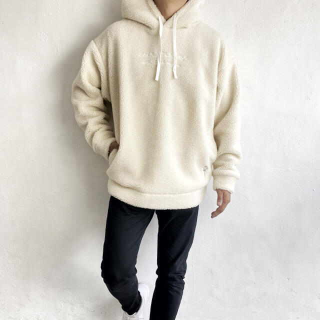 大人コーデ☆LUSSO SURF パームツリー ボアパーカー Lサイズ☆RVCA