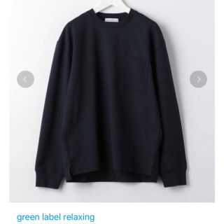 ユナイテッドアローズグリーンレーベルリラクシング(UNITED ARROWS green label relaxing)の[未使用]GREEN LABEL RELAXING カットソー M  長袖(Tシャツ/カットソー(七分/長袖))