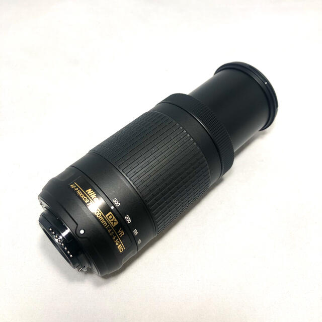 Nikon(ニコン)のNikon ニコンAF-P 70-300 f/4.5-6.3G ED VR 美品 スマホ/家電/カメラのカメラ(レンズ(ズーム))の商品写真