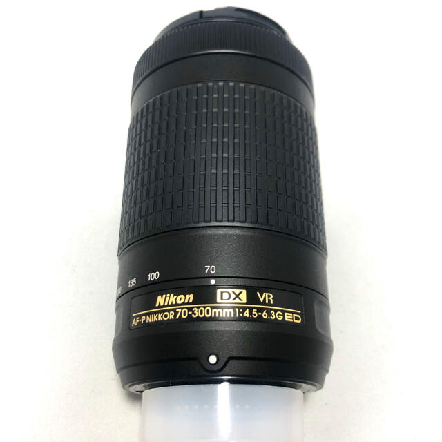 Nikon(ニコン)のNikon ニコンAF-P 70-300 f/4.5-6.3G ED VR 美品 スマホ/家電/カメラのカメラ(レンズ(ズーム))の商品写真