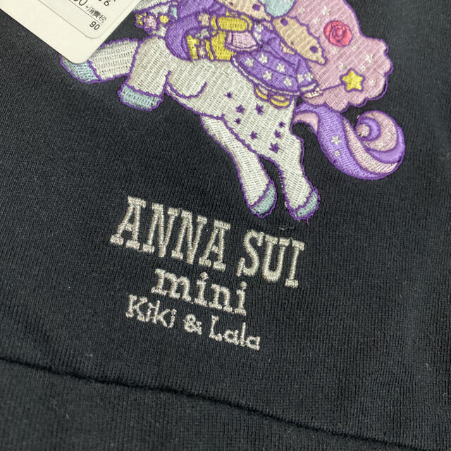 ANNA SUI mini(アナスイミニ)の新品未使用✩.*˚ANNA SUI mini sanrio コラボ ワンピース  キッズ/ベビー/マタニティのキッズ服女の子用(90cm~)(ワンピース)の商品写真