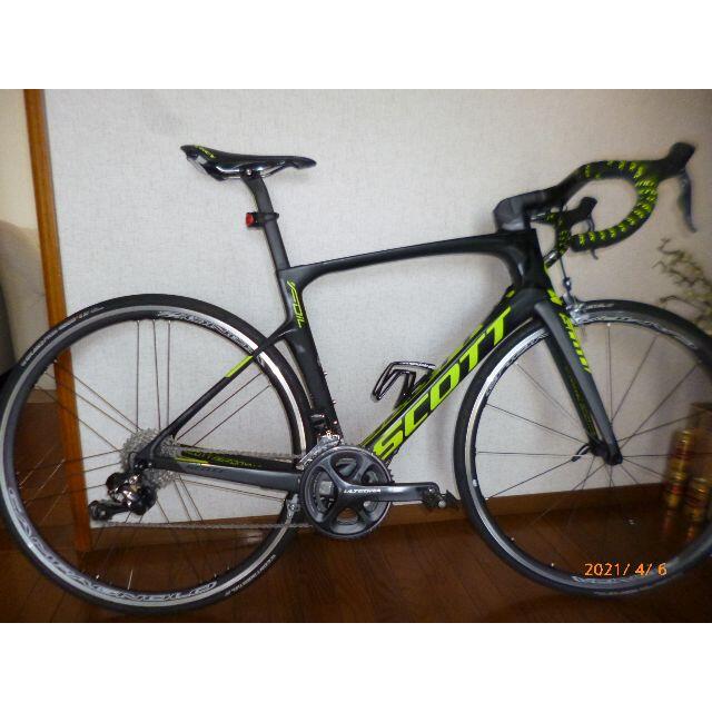 SCOTT FOIL10 ULTEGRA 6800 Di2　美品 ホイール無し410㎜ハンドルステム長