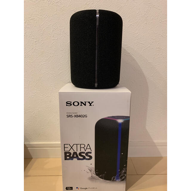 Googleアシスタント対応　スマートスピーカー SONY SRS-XB402G