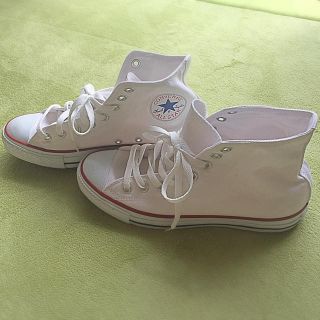 コンバース(CONVERSE)のコンバースホワイト♡シューズ(スニーカー)