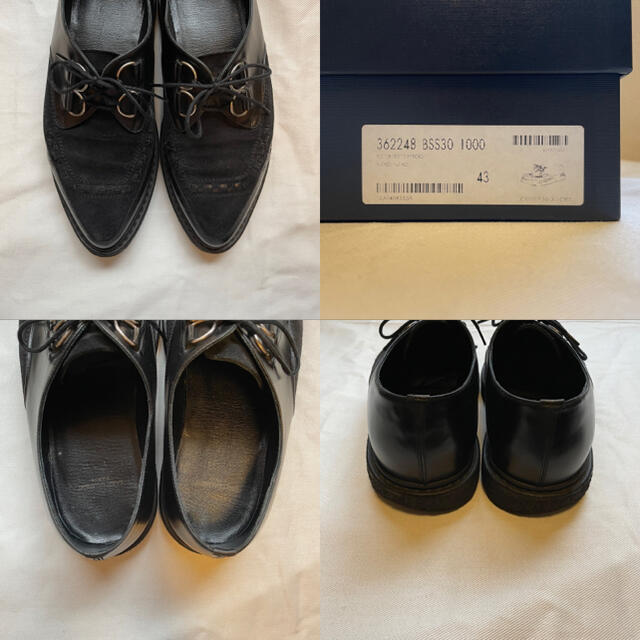 14AW SAINT LAURENT PARIS CREEPER SHOES 14AW SAINT LAURENT PARIS CREEPER SHOES