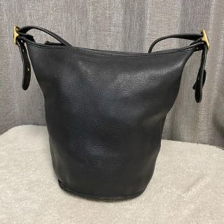 コーチ(COACH)の【美品】オールドコーチ　バケツショルダーバッグ　Lサイズ　9085 ターンロック(ショルダーバッグ)