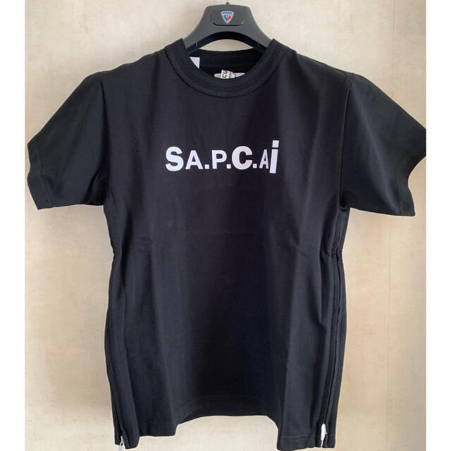 メンズsacai × A.P.C.  コラボTシャツ　黒　S新品　サカイ