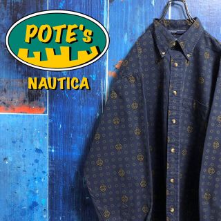 ノーティカ(NAUTICA)の【ノーティカ】サークルペイズリー柄総柄シャツ 90s(シャツ)