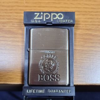 ジッポー(ZIPPO)の稀少‼️BOSS Zippoライター(タバコグッズ)