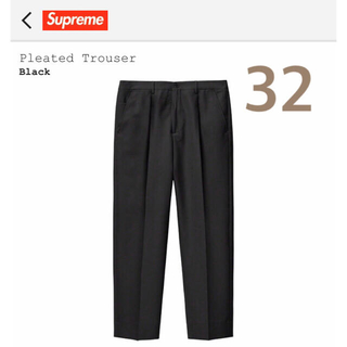 シュプリーム(Supreme)のSupreme Pleated Trouser 21SS スラックス　パンツ(スラックス)