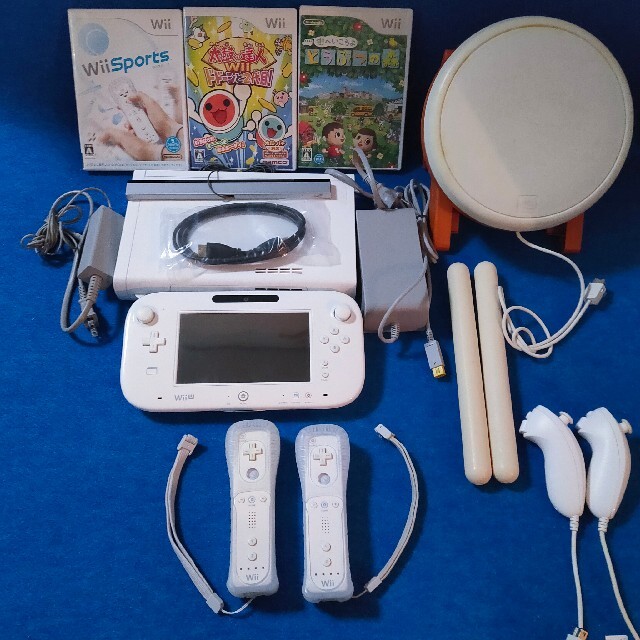 ファッション 任天堂 Wiiu Wiiスポーツ 太鼓の達人 どうぶつの森セット 純正最安価格 Www Futurewei Com