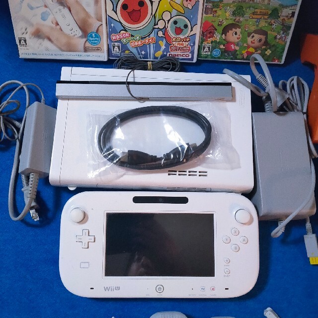 任天堂 Wiiu Wiiスポーツ 太鼓の達人 どうぶつの森セット 5