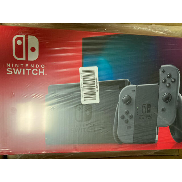 Nintendo Switch(ニンテンドースイッチ)の新品　Nintendo Switch Joy-Con(L)/(R) グレー エンタメ/ホビーのゲームソフト/ゲーム機本体(家庭用ゲーム機本体)の商品写真