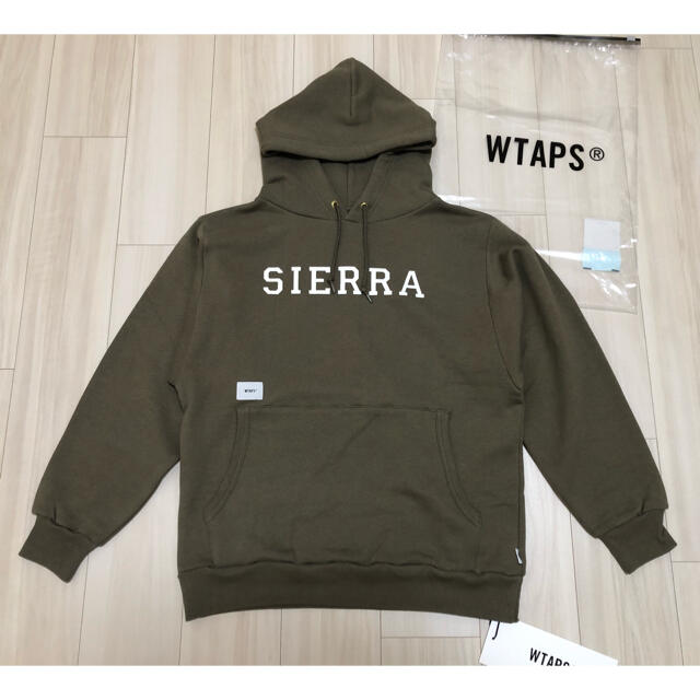 W)taps(ダブルタップス)のWTAPS21SS新作 ACADEMY HOODED OLIVE 希少Sサイズ  メンズのトップス(パーカー)の商品写真