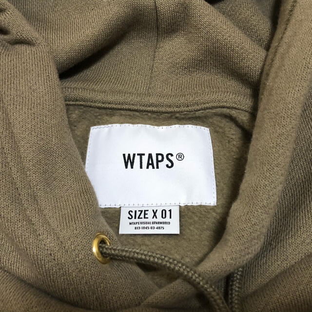 W)taps(ダブルタップス)のWTAPS21SS新作 ACADEMY HOODED OLIVE 希少Sサイズ  メンズのトップス(パーカー)の商品写真