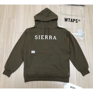 ダブルタップス(W)taps)のWTAPS21SS新作 ACADEMY HOODED OLIVE 希少Sサイズ (パーカー)