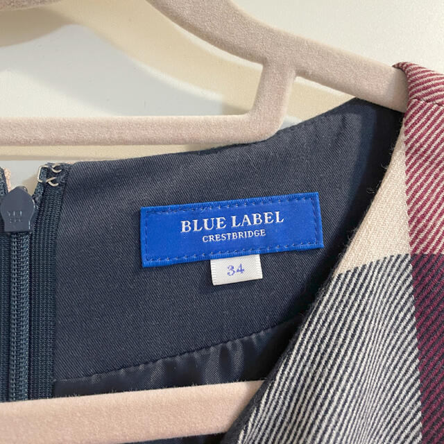 BURBERRY BLUE LABEL(バーバリーブルーレーベル)のワンピース　ブルーレーベル　 レディースのワンピース(ひざ丈ワンピース)の商品写真