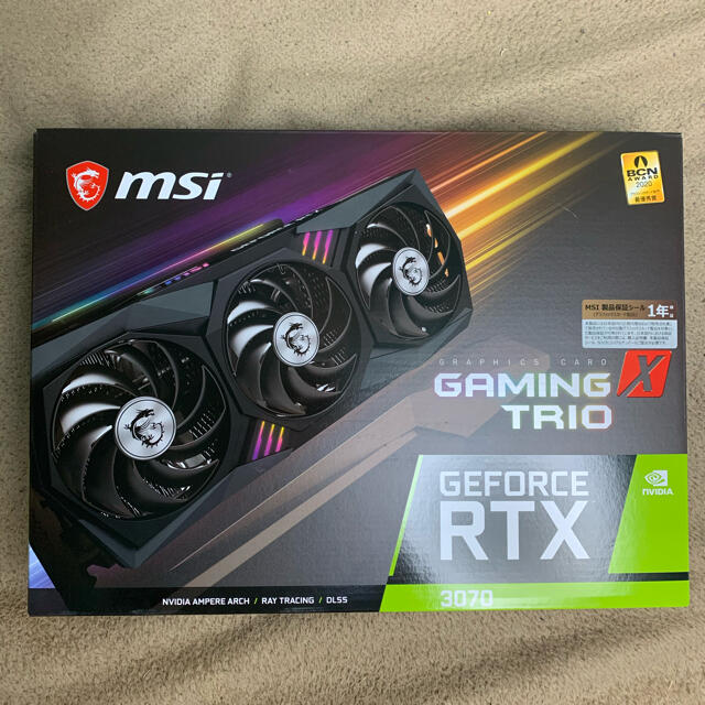 【新品】MSI GeForce RTX 3070 GAMING X TRIO