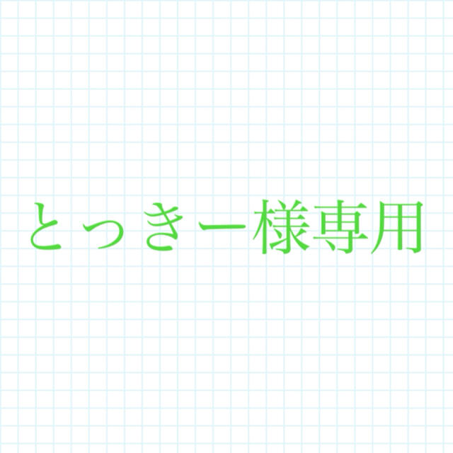 とっきー様専用 最低価格の 円引き