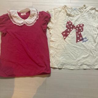 シャーリーテンプル(Shirley Temple)のシャーリーテンプル　160 カットソー　Tシャツ　２枚(Tシャツ/カットソー)