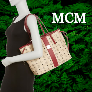 エムシーエム(MCM)の★SALE☆【MCM】リバーシブルリズショッパーミディアムバッグ(トートバッグ)