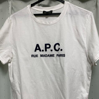 アーペーセー(A.P.C)のA.P.C Tシャツ　半袖　ホワイト(Tシャツ/カットソー(半袖/袖なし))