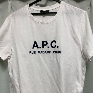 アーペーセー(A.P.C)のA.P.C Tシャツ　半袖　ホワイト(Tシャツ/カットソー(半袖/袖なし))