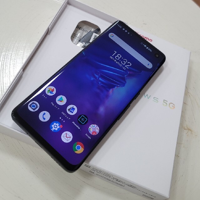 simフリーarrows 5G F-51A ネイビーブラック 超美品 simフリーarrows 5G F-51A ネイビーブラック 超美品