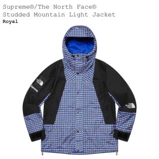 シュプリーム(Supreme)のsupreme the north face studded blue M(マウンテンパーカー)