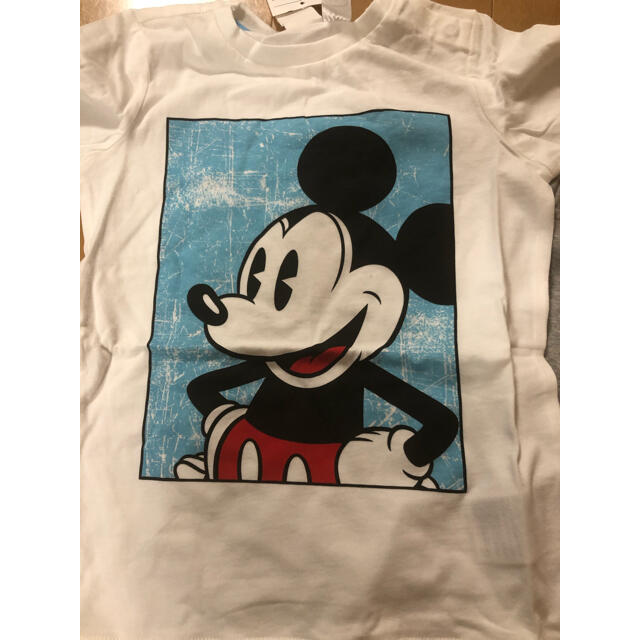 H&M(エイチアンドエム)のミッキー tシャツ　半袖　シャツ　パンツ　長ズボン　ズボン キッズ/ベビー/マタニティのキッズ服男の子用(90cm~)(Tシャツ/カットソー)の商品写真