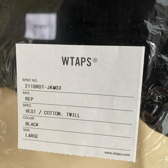 WTAPS 21ss REP VEST 工場直売 - dcsh.xoc.uam.mx