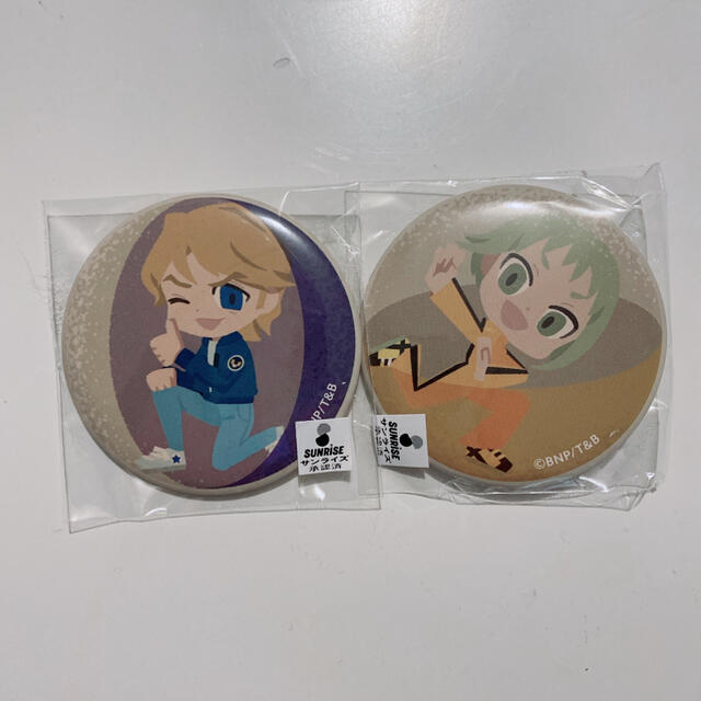 tiger bunny タイバニ タイガー&バニー 大きかれ 缶バッジ tiger bunny タイバニ タイガー&バニー 大きかれ 缶バッジ