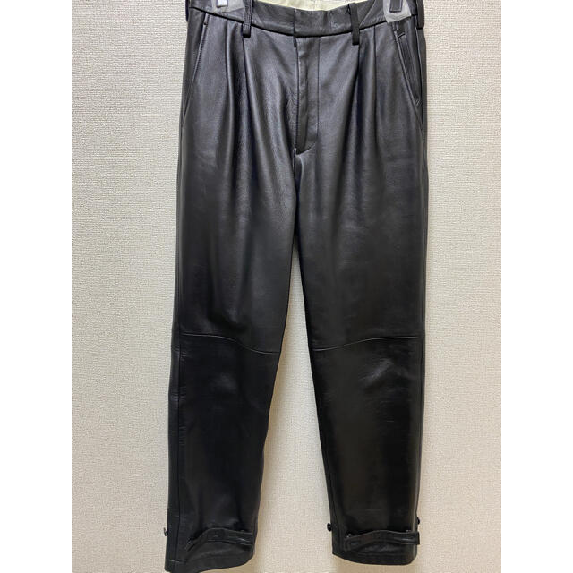 SALE】 dairiku レザーパンツ スラックス - zoopalic.com