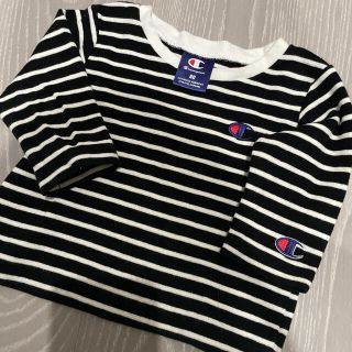 チャンピオン(Champion)のチャンピオン　ボーダー　ロンT 80センチ(Ｔシャツ)