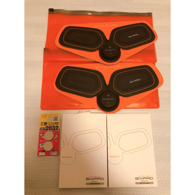 シックスパッド SIXPAD Abs Fit2&body Fit2ジェルシート付